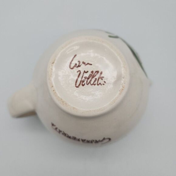 Italian Floral Pitcher Ristorante Tuscolo Grottaferrata Velletri Souvenir Piece? - Picture 6 of 11